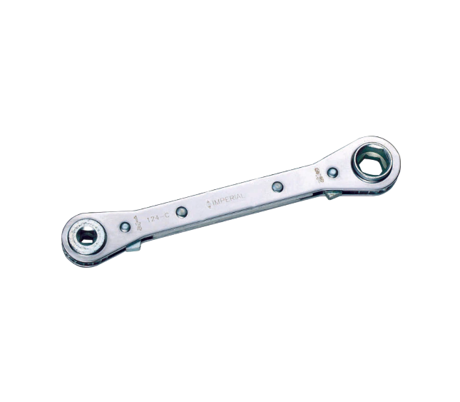 124C Ratchet Wrench 1/4-1/2